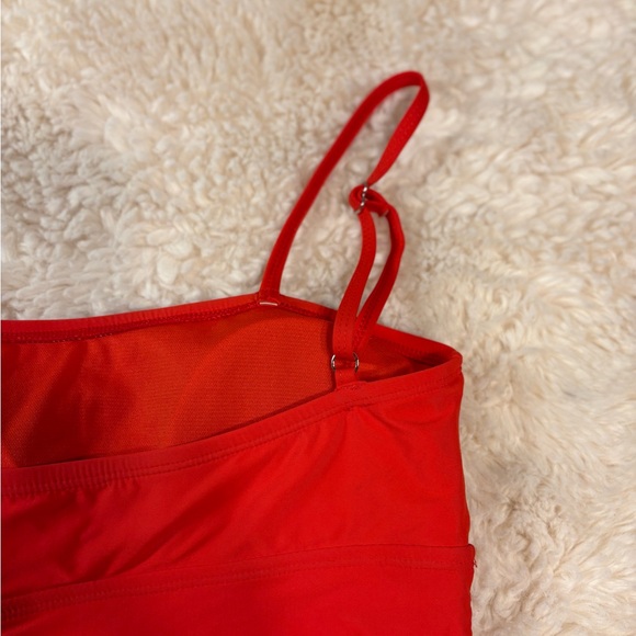 VYB Fire Red Women's One Piece Swimsuit - Picture 10 of 13